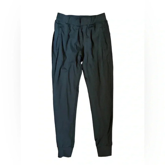 Alphalete Tapered Drawstring Black Joggers Size M - Picture 1 of 9